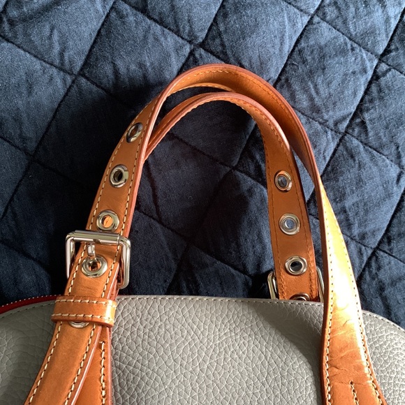 Dooney & Bourke pebbled leather domed satchel - Picture 9 of 16